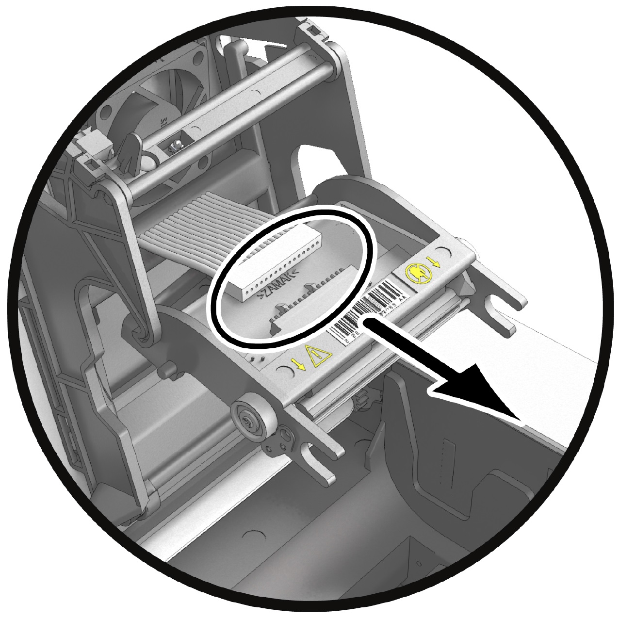 hướng dẫn thay đầu in evolis